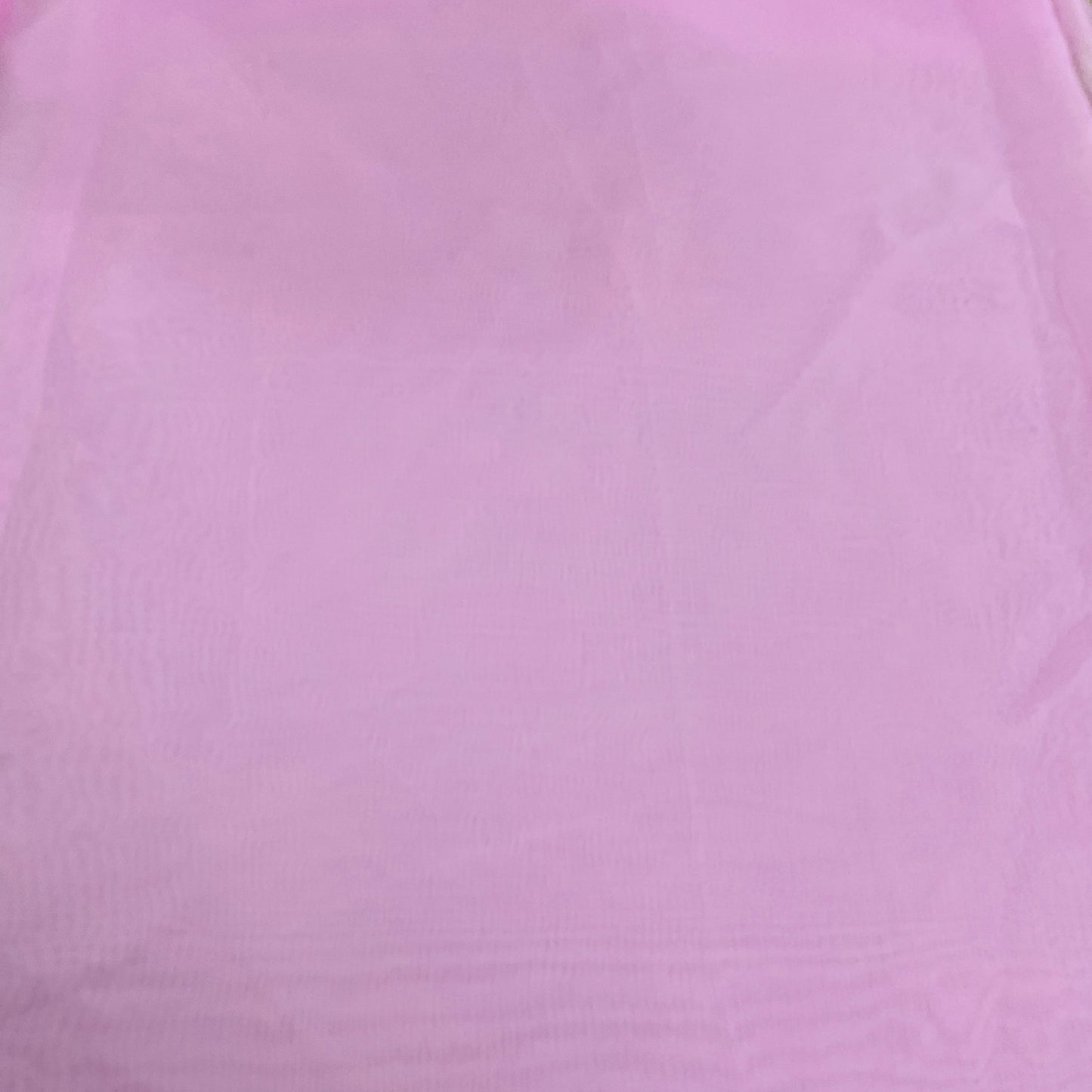 Exclusive Pink Solid Organza Fabric