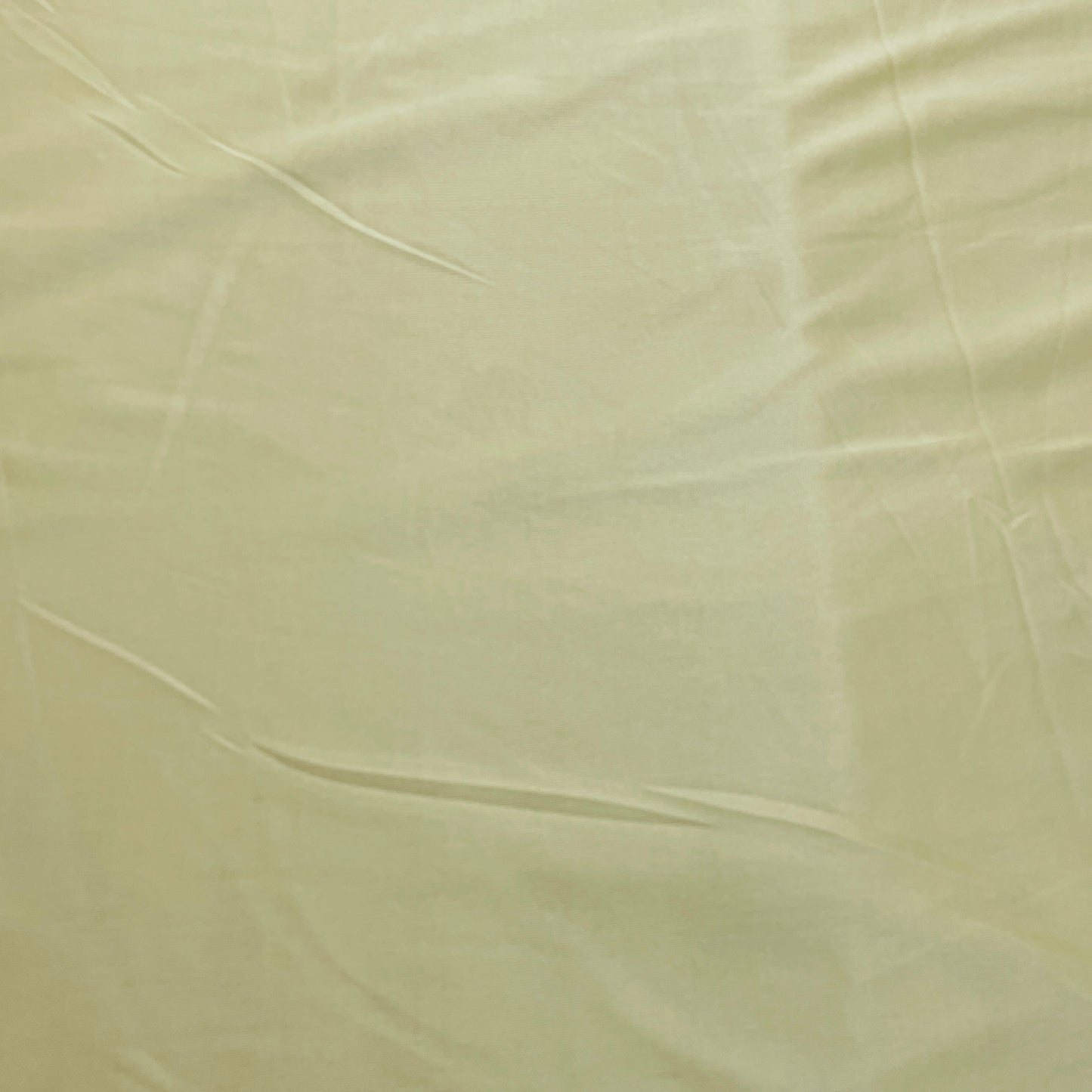 Yellow Cream Solid Lycra Dyed Fabric