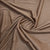 Dark Brown Solid Lycra Dyed Fabric