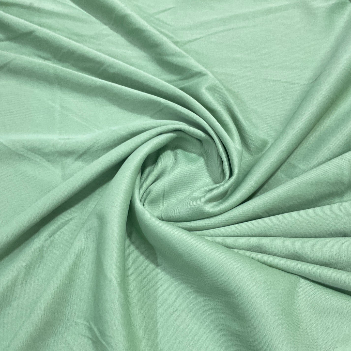 Dark Mint green Solid Lycra Dyed Fabric