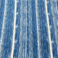 Blue & White Stripes Print Cotton Fabric - TradeUNO