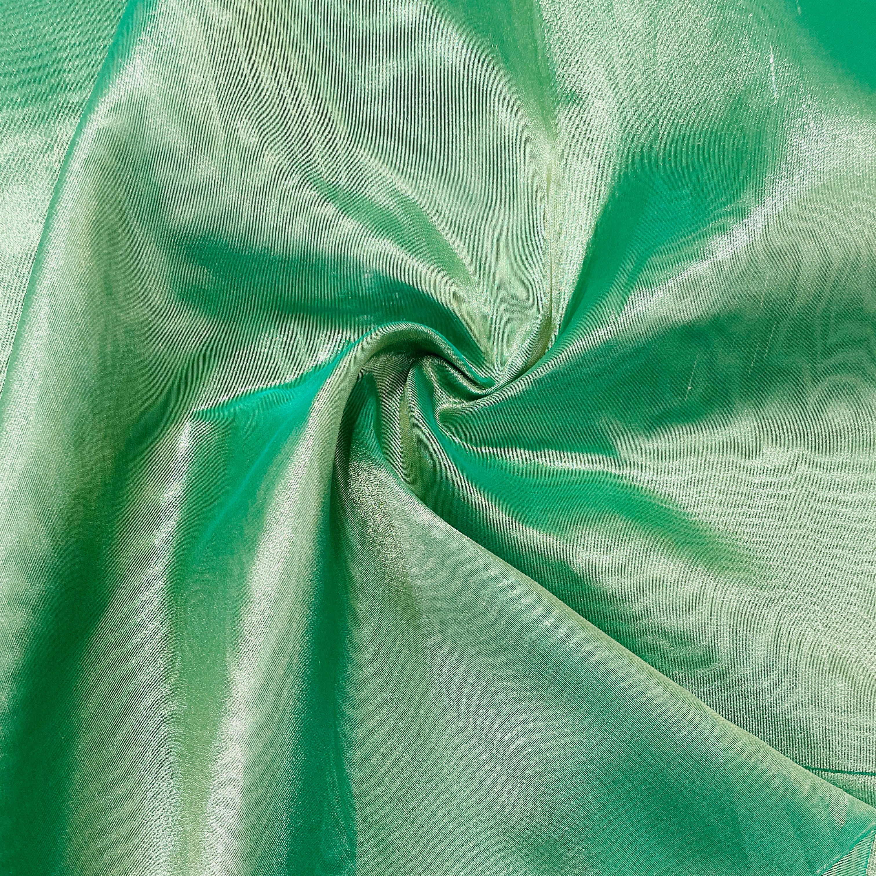 Buy Dark Green Solid Tissue Fabric Online – TradeUNO Fabrics