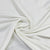 Exclusive White Solid Dyeable Modal Satin Fabric