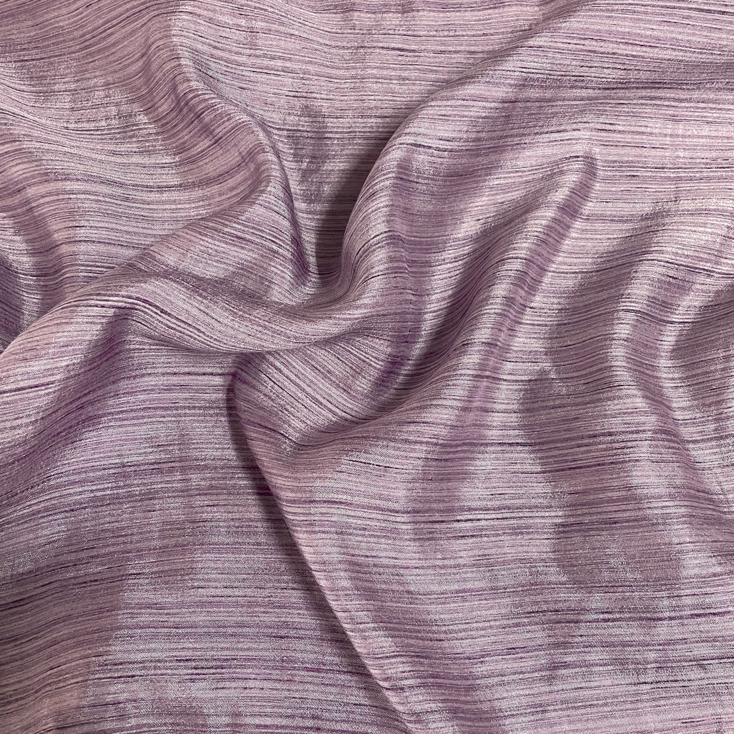 Premium Purple Solid Tusser Khadi Fabric