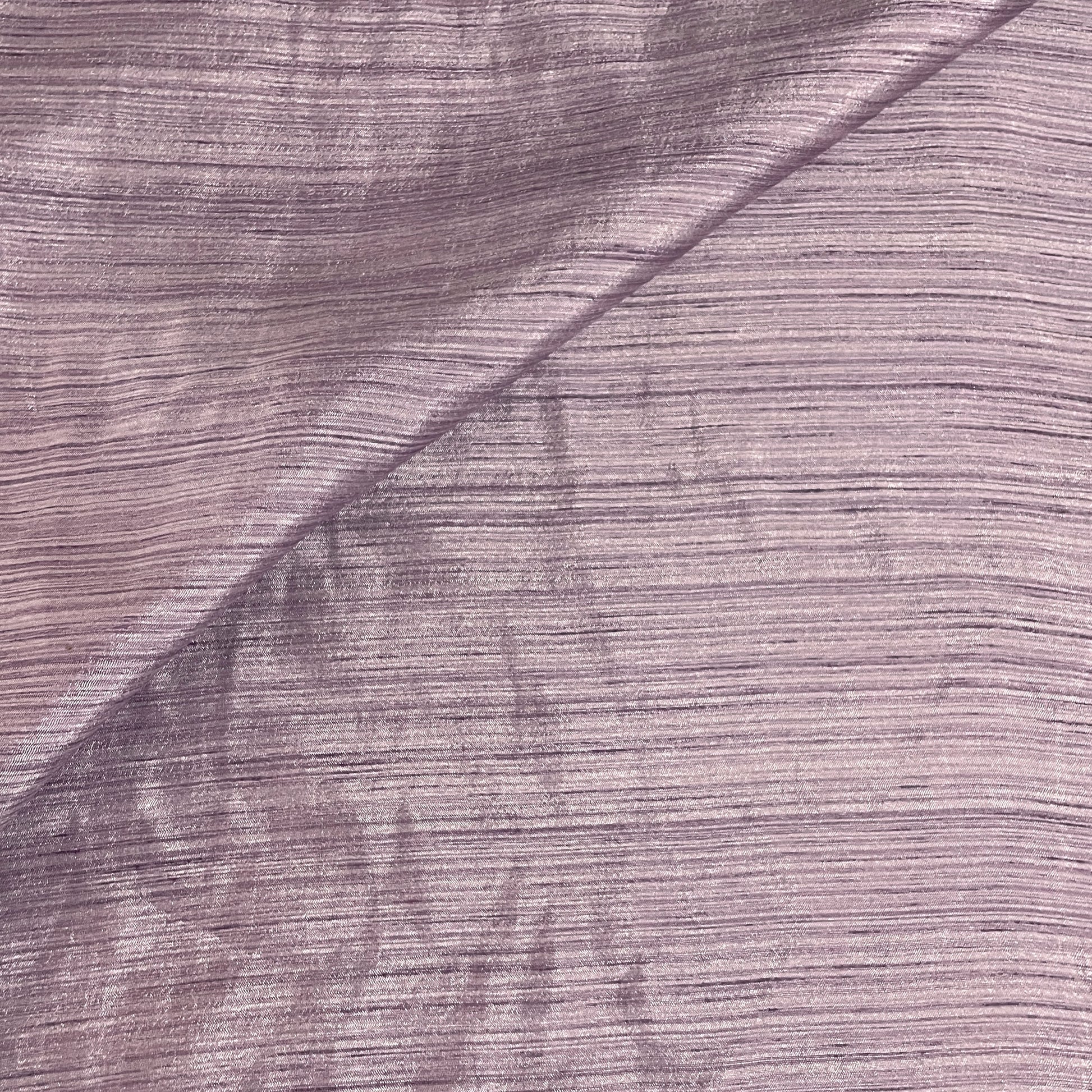 Premium Purple Solid Tusser Khadi Fabric