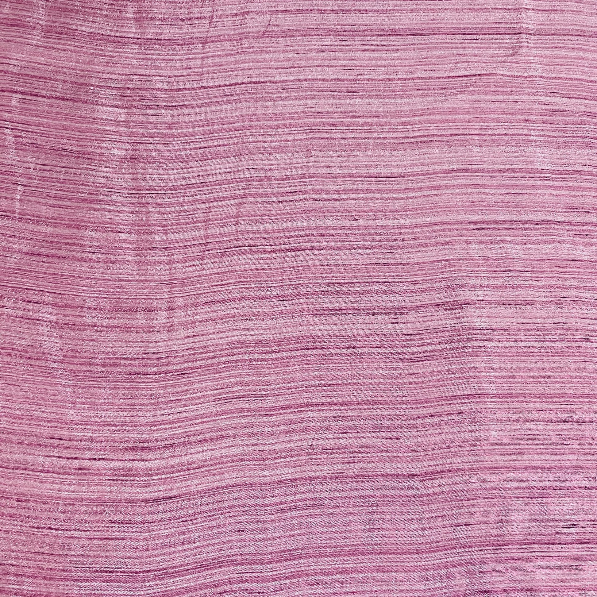 Premium Punch Pink Solid Tusser Khadi Fabric