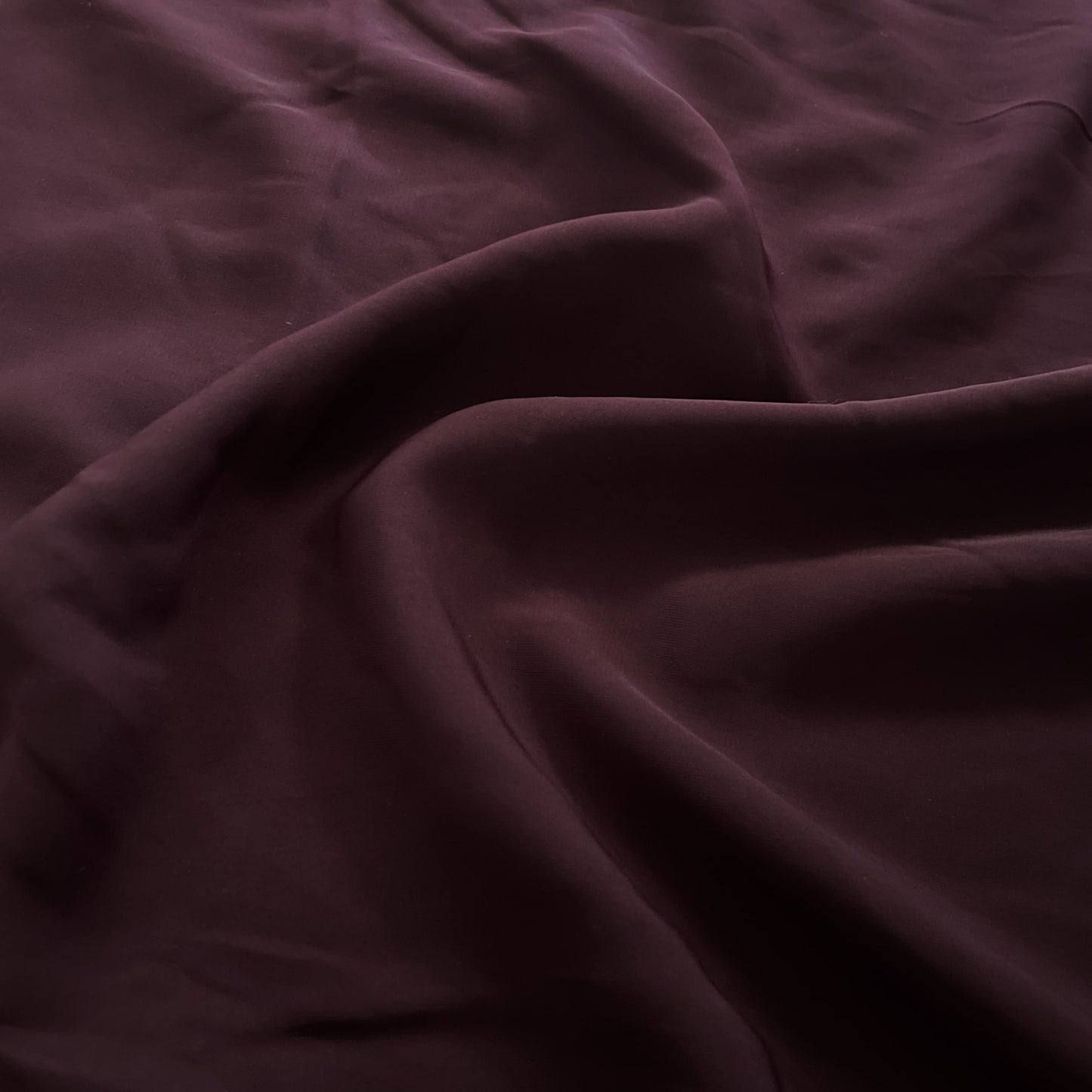 Premium Purple Solid Heavy Crepe Fabric