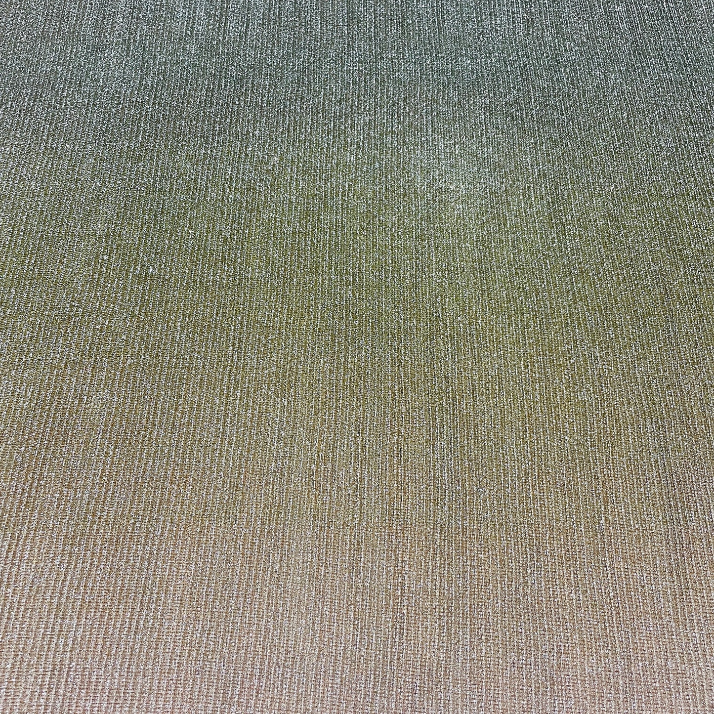 Green & Grey Ombre Shimmer Knitted Lycra Fabric - TradeUNO