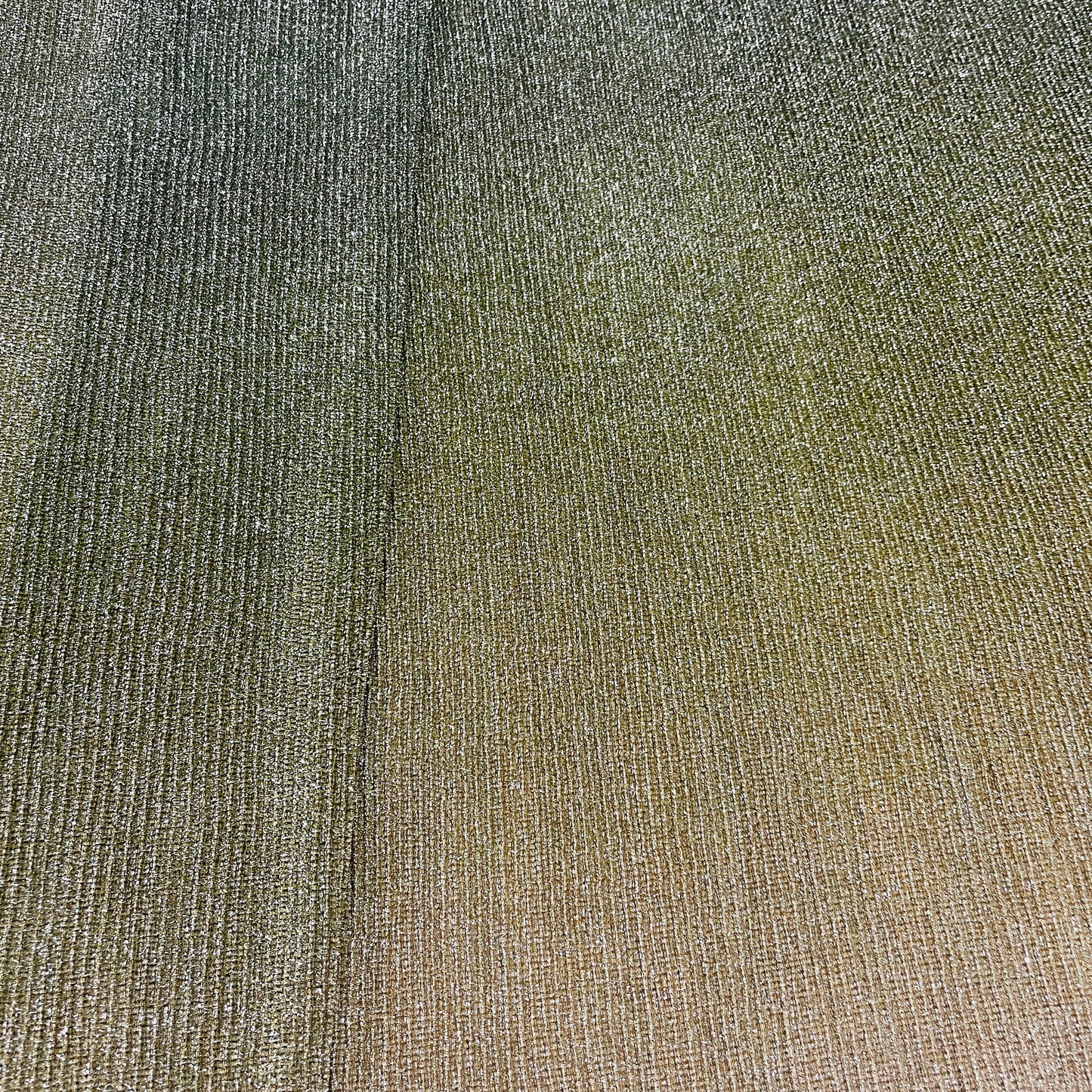 Green & Grey Ombre Shimmer Knitted Lycra Fabric - TradeUNO