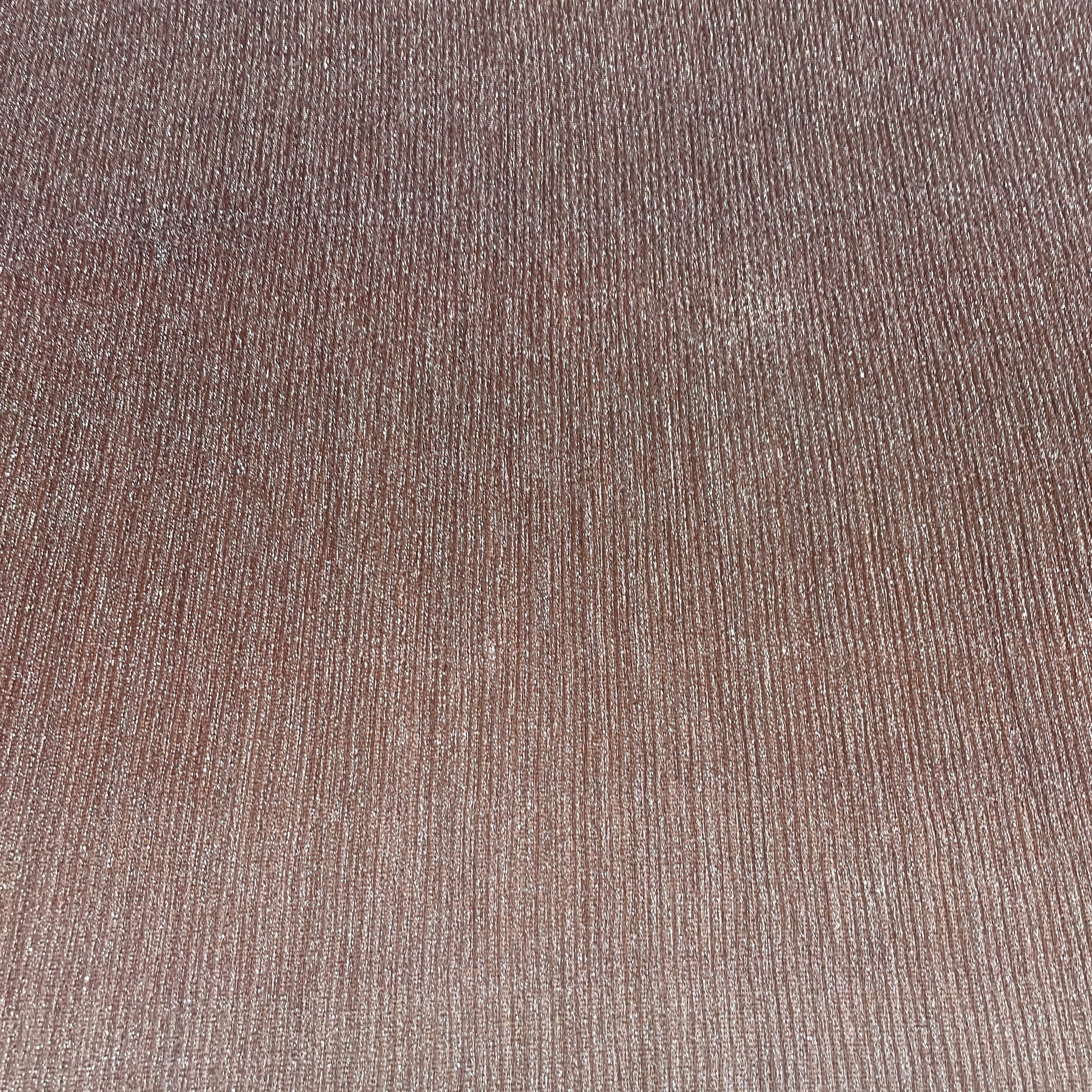 Brown & Grey Ombre Shimmer Knitted Lycra Fabric - TradeUNO