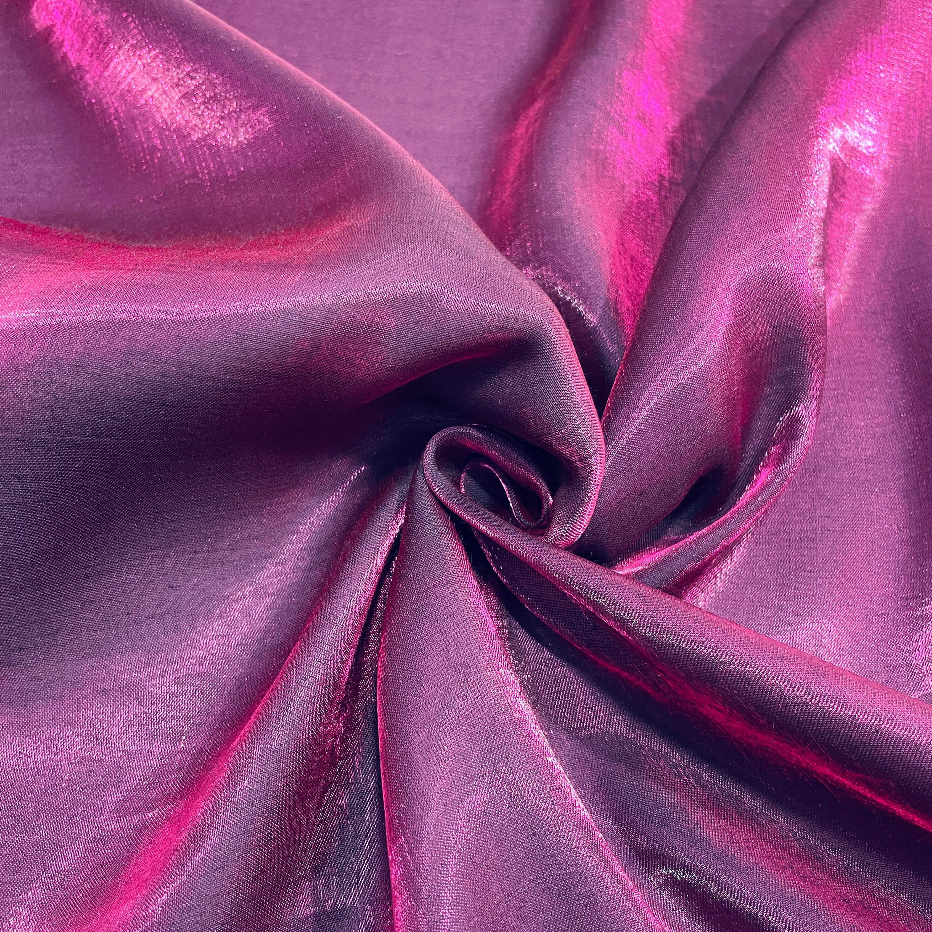 Two tone silk sale fabric