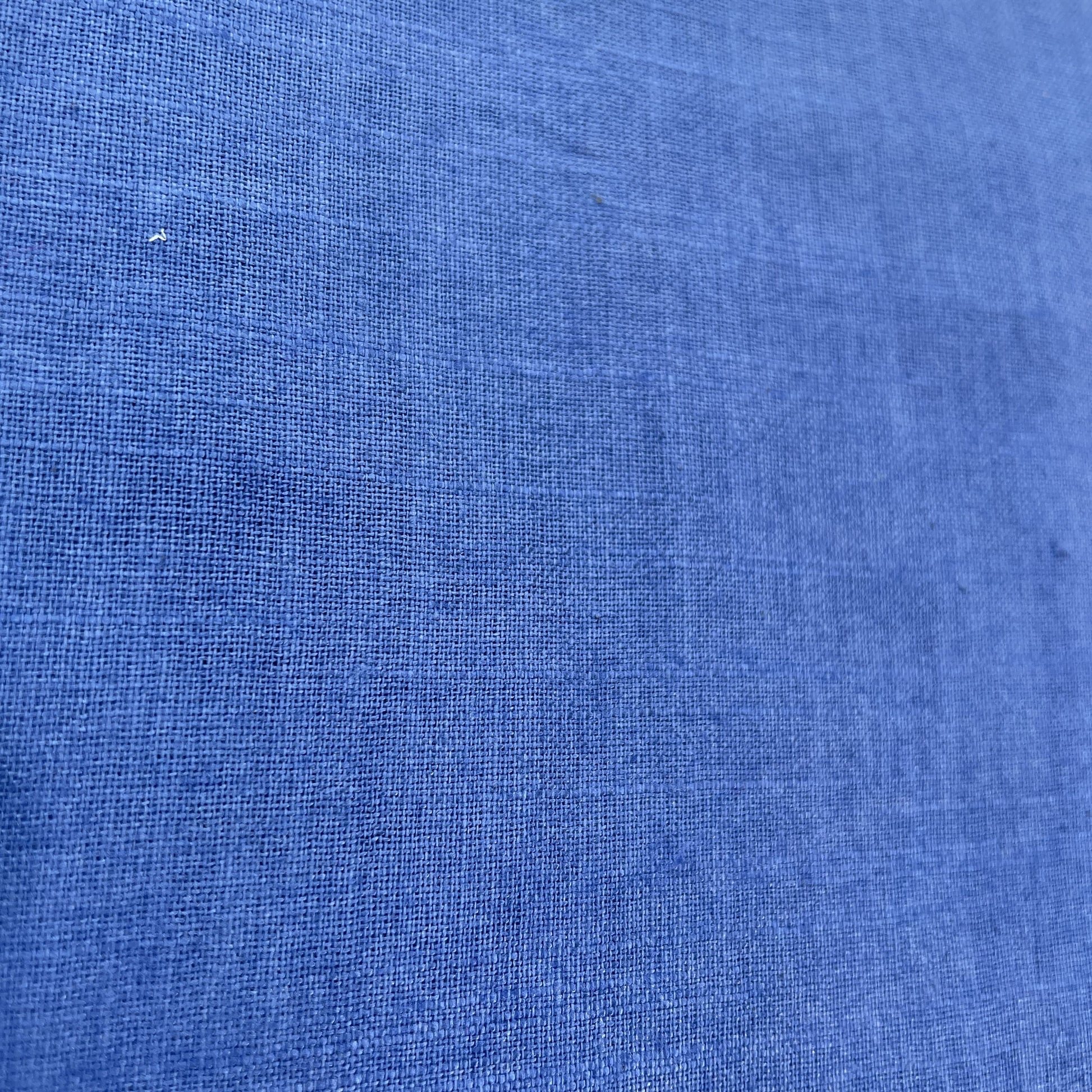 Blue Solid Cotton Khadi Fabric 16765