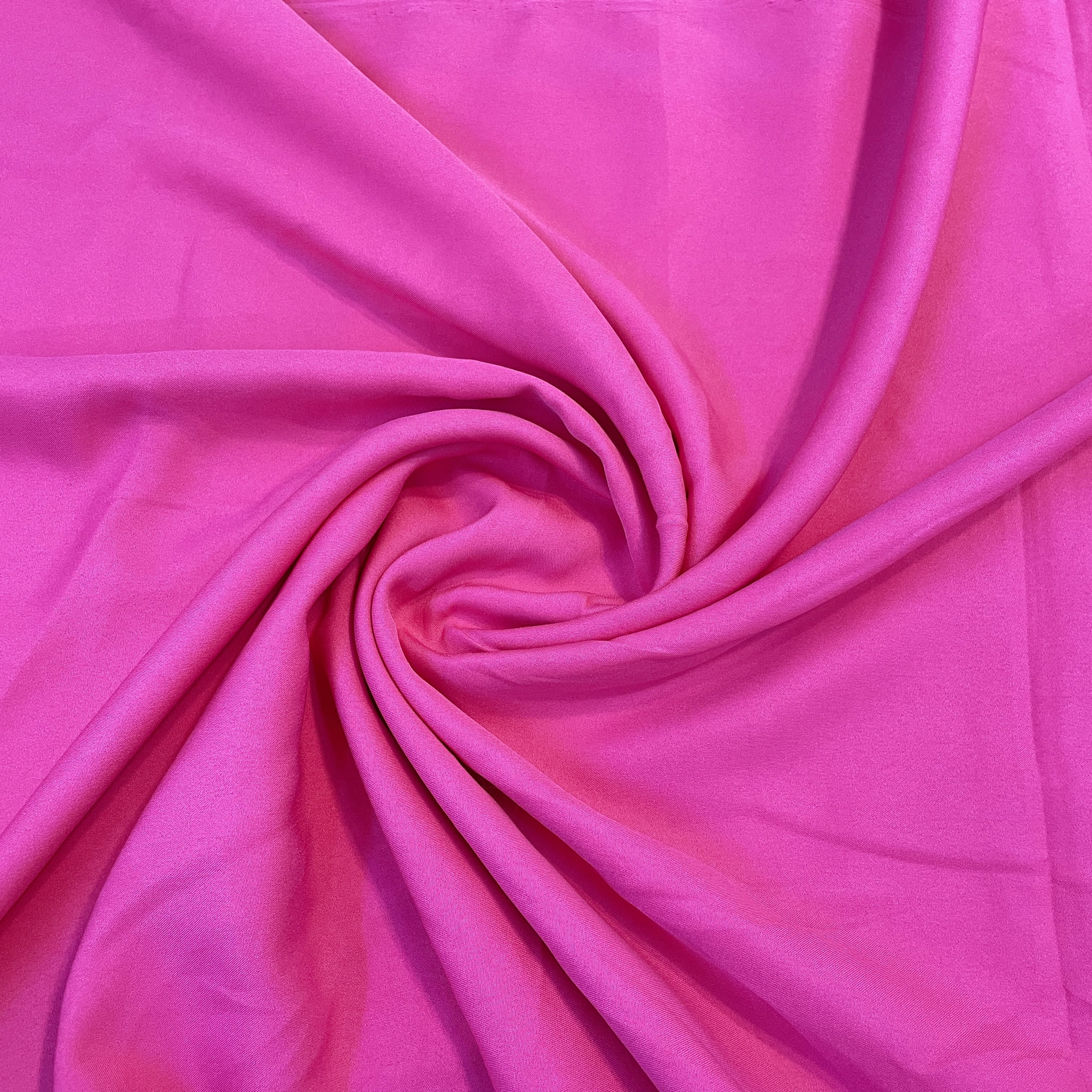 Neon Pink Cotton Lycra Knit Solid Essentials