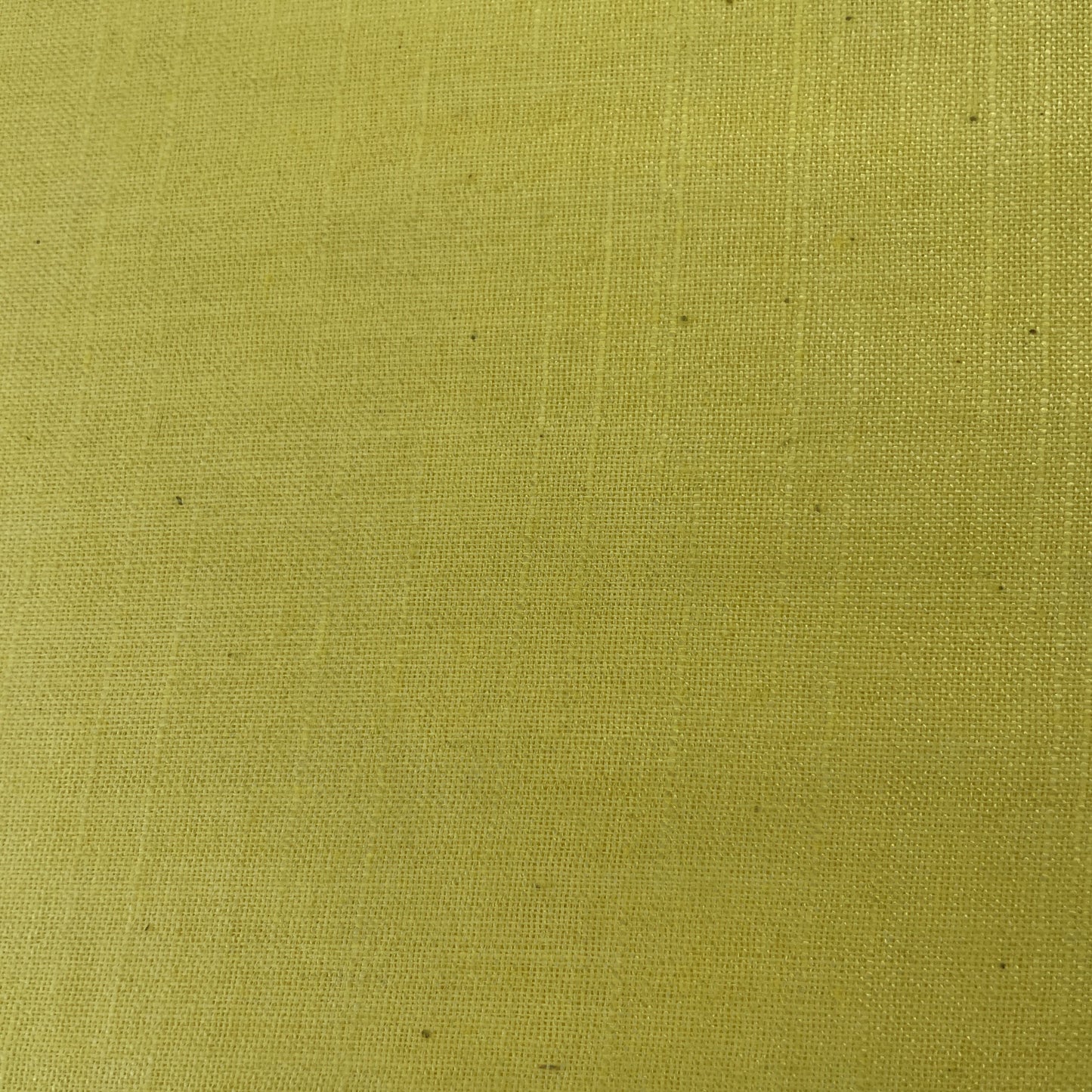 Yellow Solid Cotton Khadi Fabric 16774