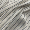 Premium Off white & Blue Stripes Print Linen Denim Fabric