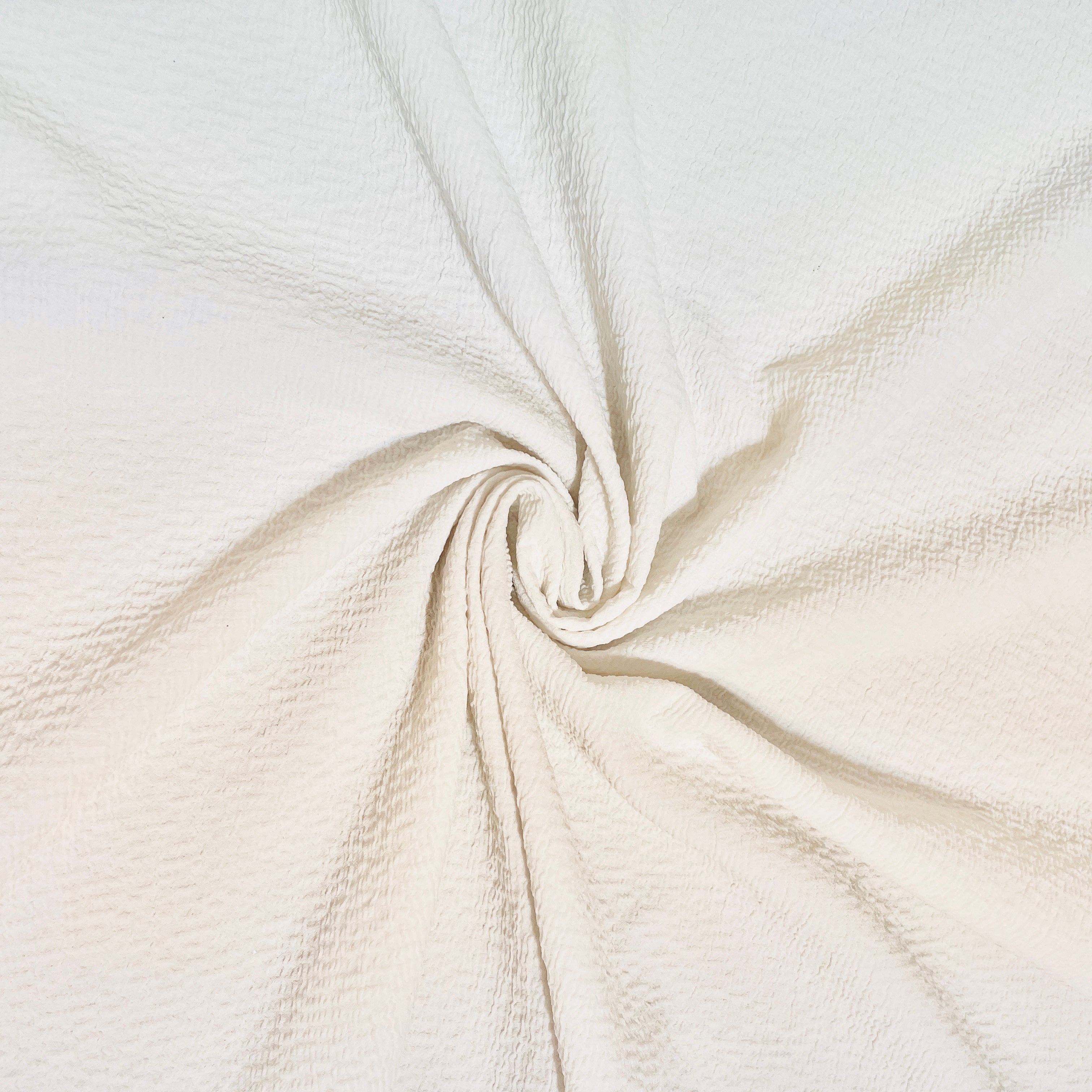 Buy White Solid Moss Crepe Lycra FabricTU 1 Online – TradeUNO Fabrics