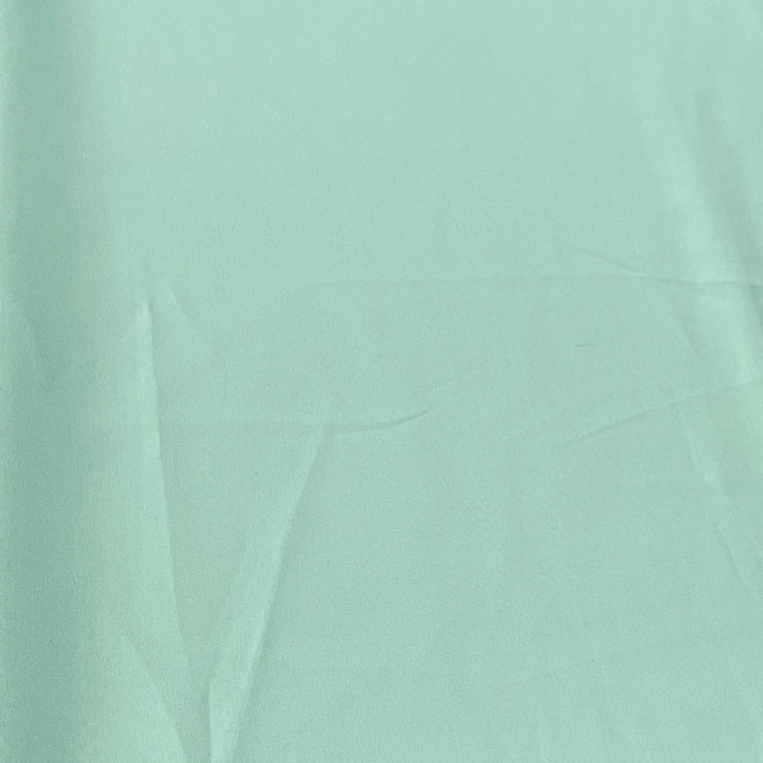 Mint Green Solid Butter Crepe Fabric