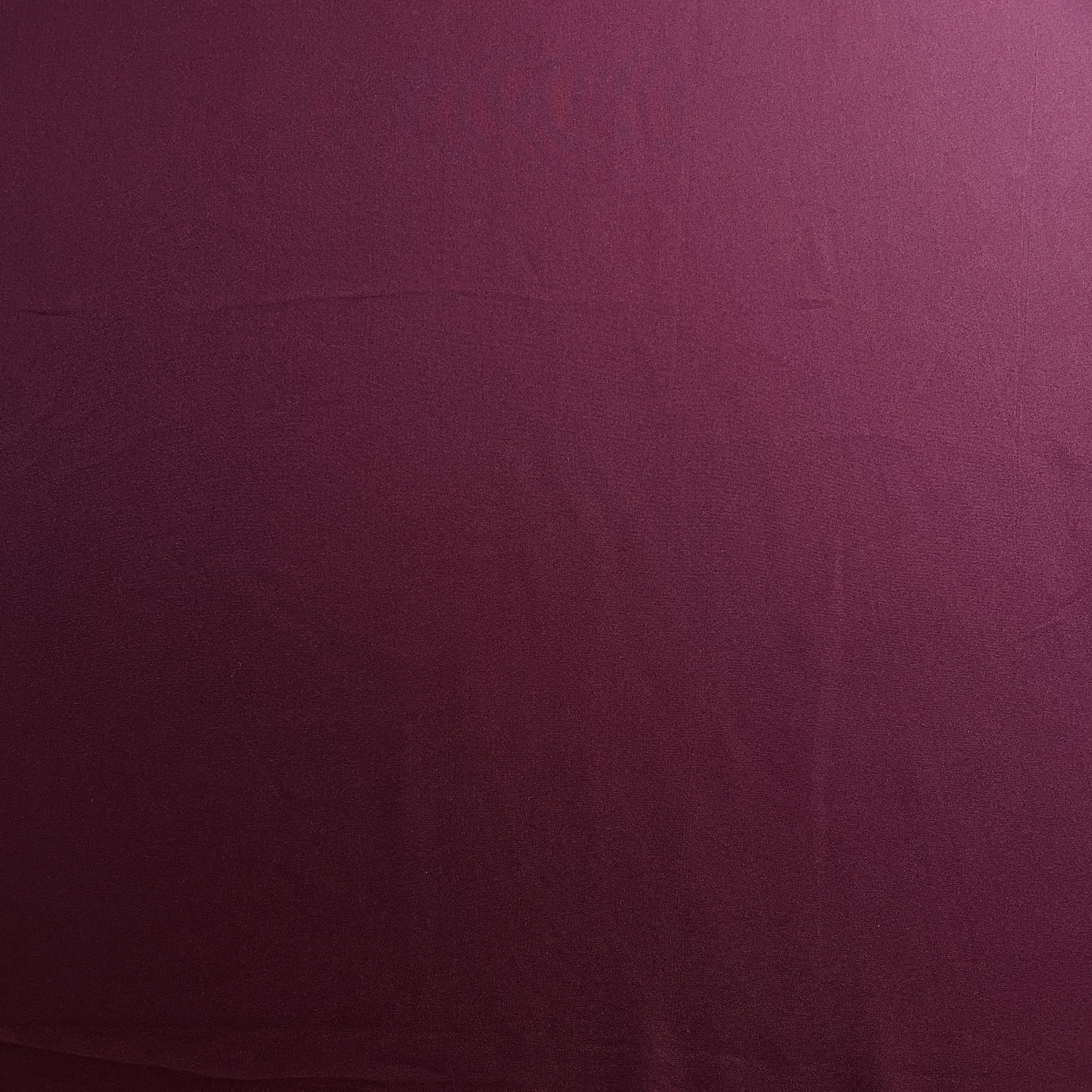 Dark Purple Solid Butter Crepe Fabric