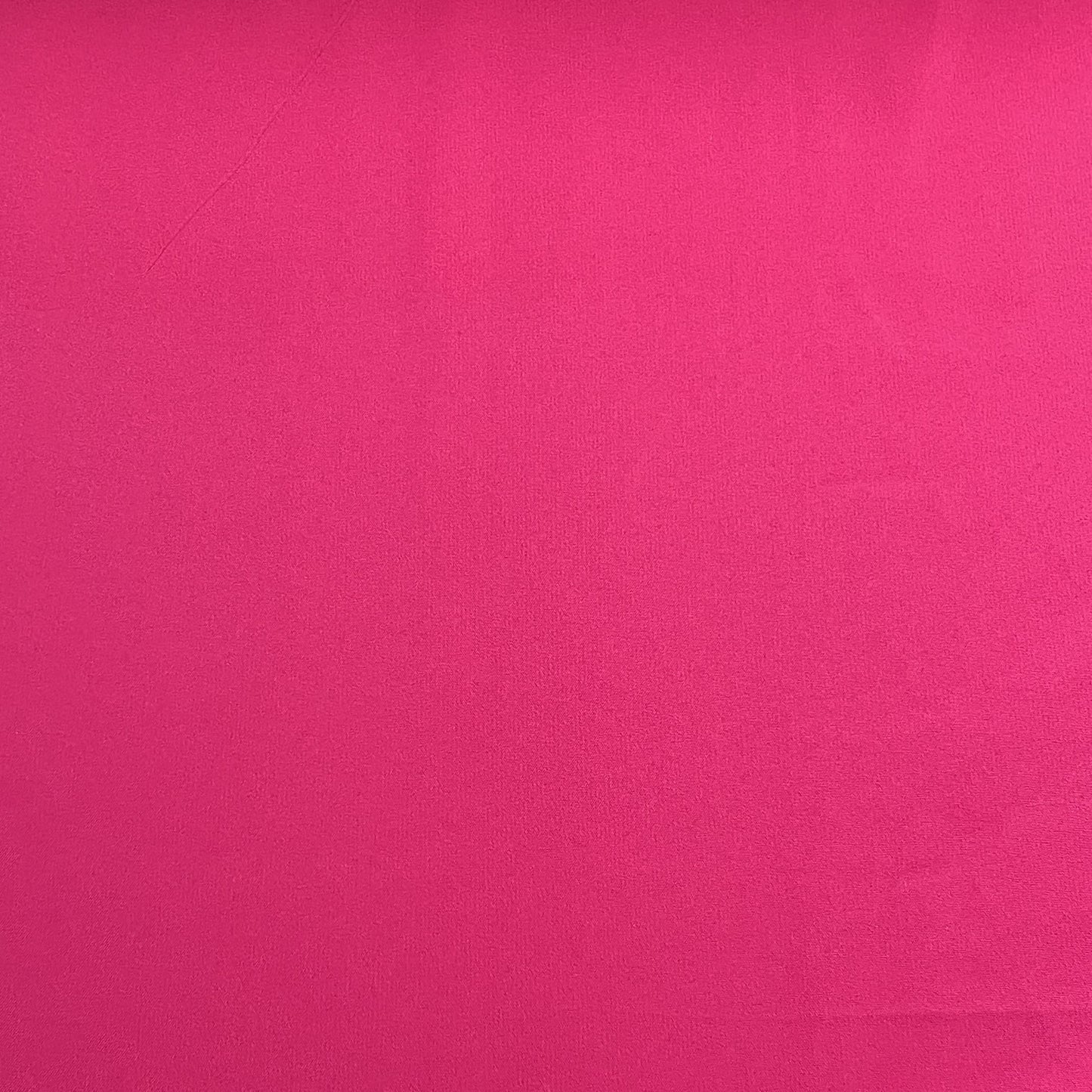 Hot Pink Solid Butter Crepe Fabric