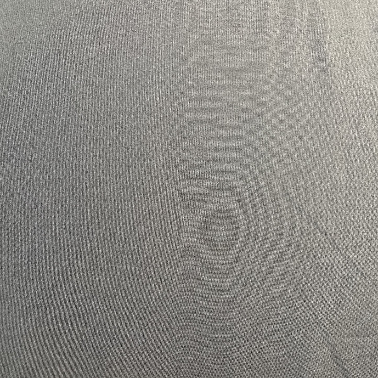 Grey Solid Butter Crepe Fabric