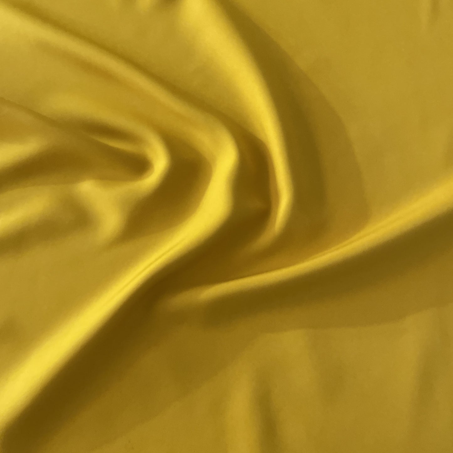 Yellow Solid Butter Crepe Fabric