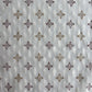 Off White Yellow Geometrical Cotton Chanderi Fabric 15615