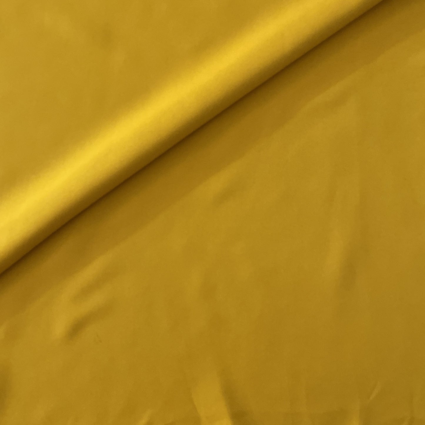 Yellow Solid Butter Crepe Fabric