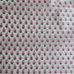 Cream Pink Buti Work Chanderi Fabric