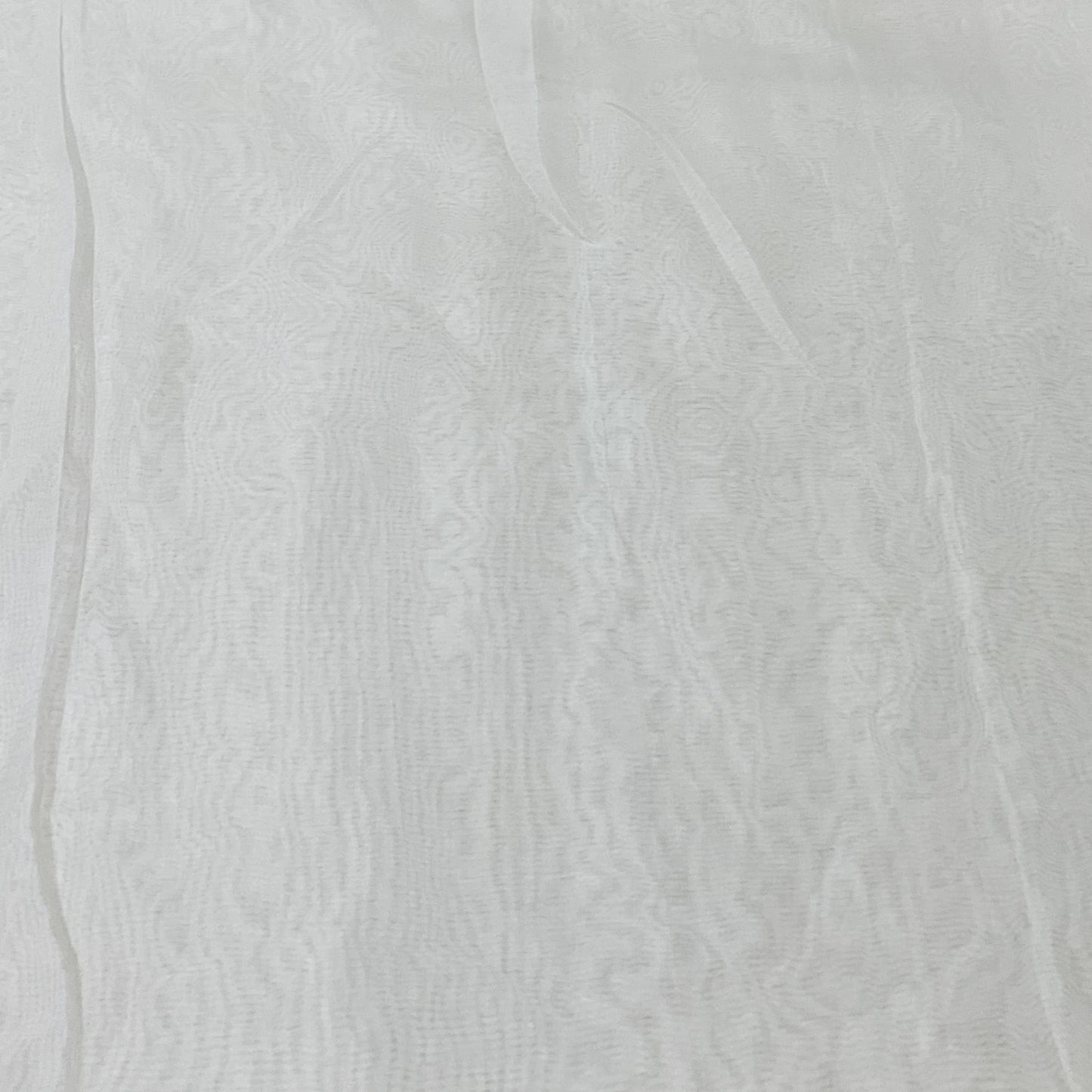 Exclusive Ivory Solid Organza Fabric