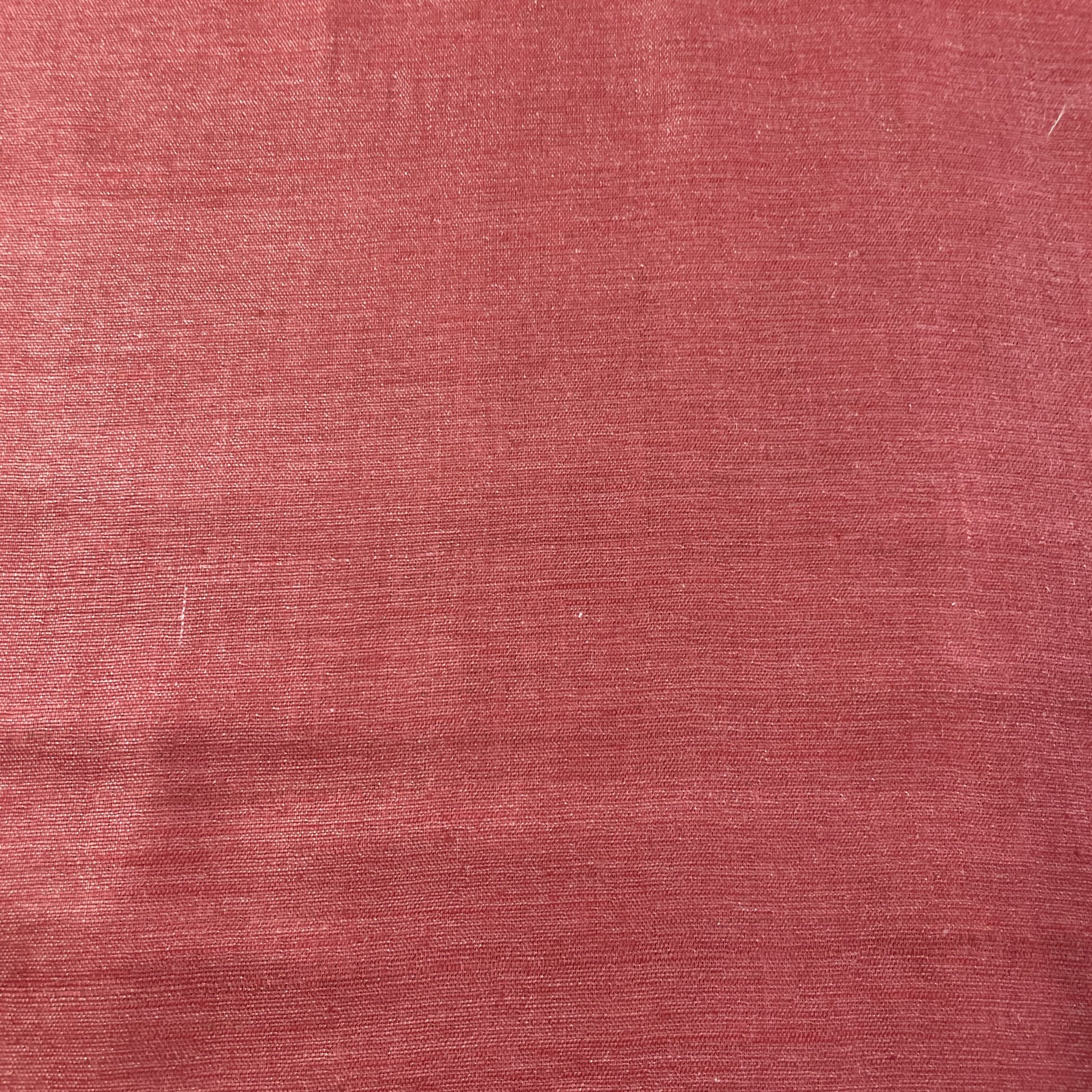 Maroon Solid Cotton Khadi Fabric