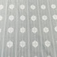 Light Grey & White Geometrical Handwoven Cotton Fabric - TradeUNO