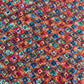 Orange Handblock Print Georgette Fabric 7547