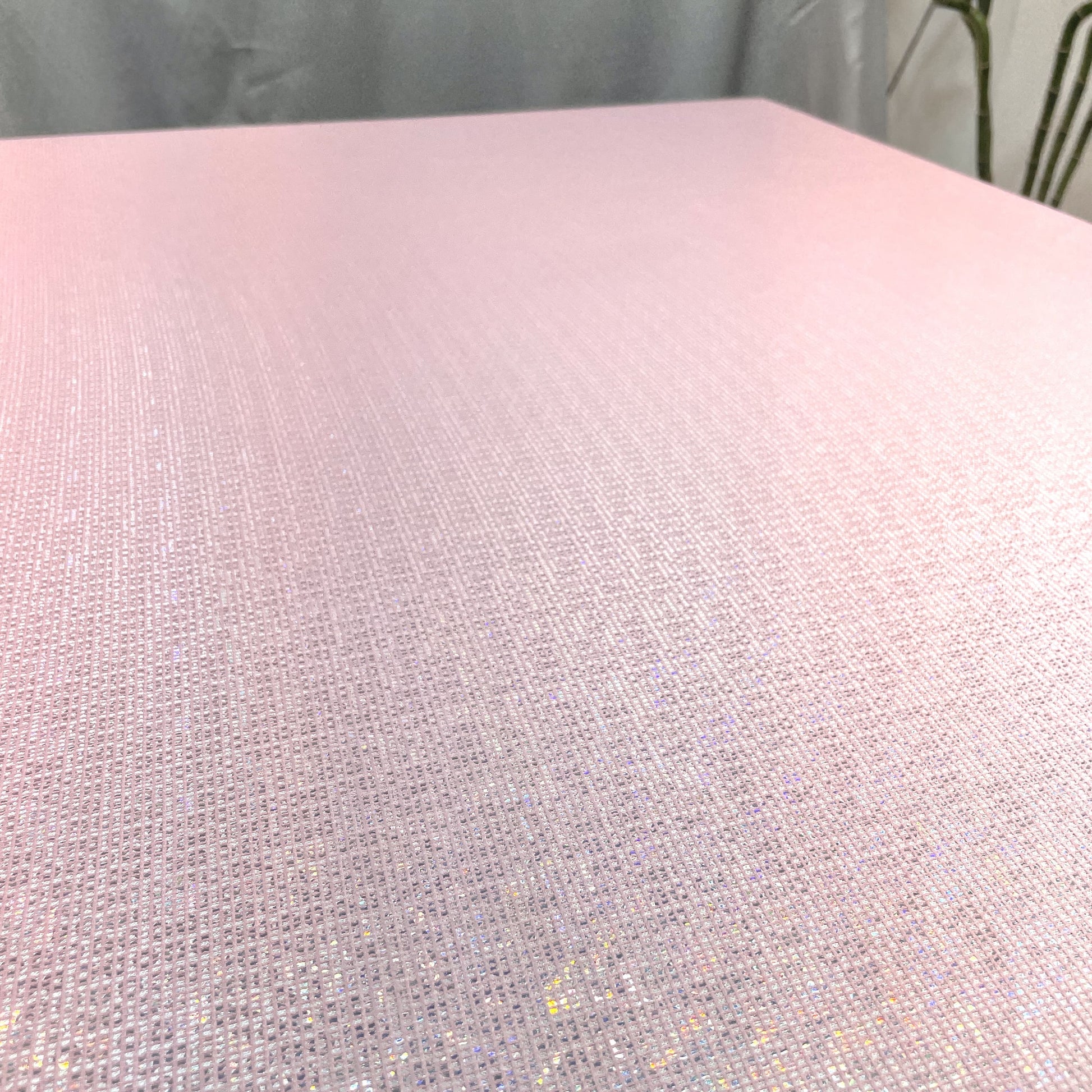 premium pink gold lurex embossed satin fabric