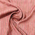 Peach Pink & Multicolor Stripe Print Chanderi Silk Fabric - TradeUNO