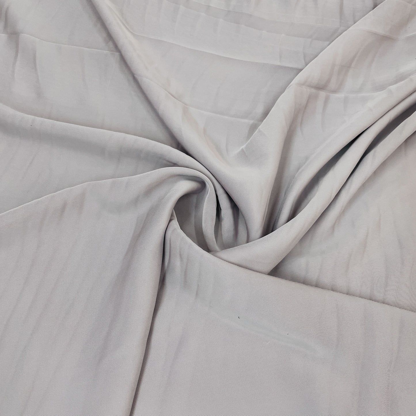 Exclusive Grey Solid Satin Fabric