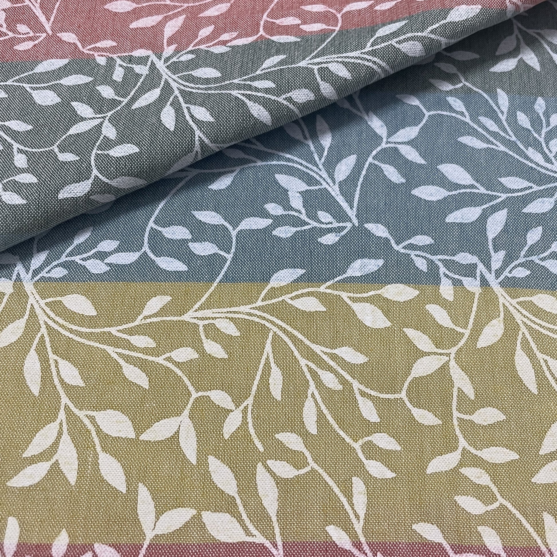 Multicolor Floral Print Cotton Silk Fabric