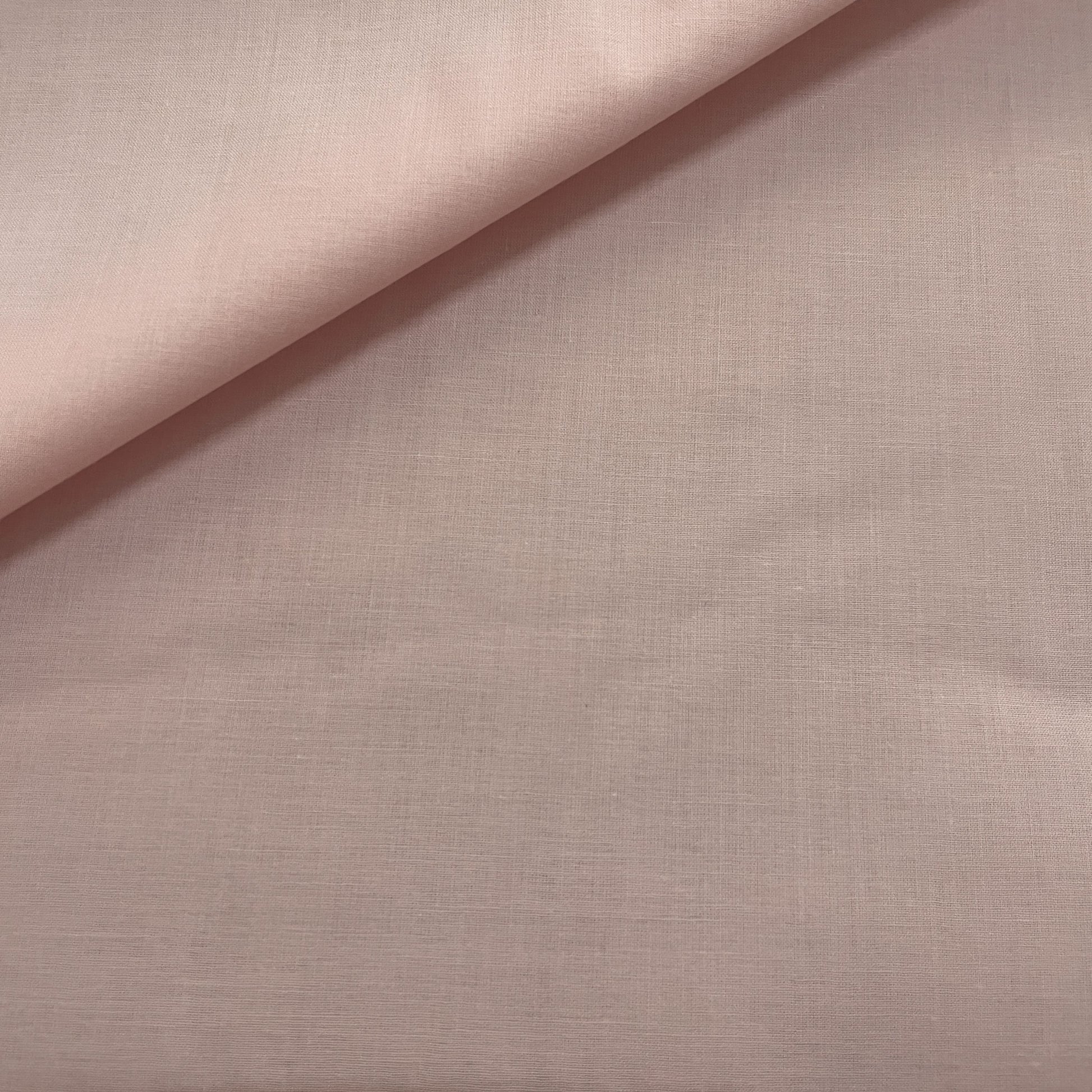 Premium Salmon Pink Solid Cotton Mulmul Fabric