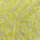 Classic Olive Green Floral Zari Embroidery Tissue Organza Fabric