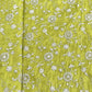 Classic Olive Green Floral Zari Embroidery Tissue Organza Fabric