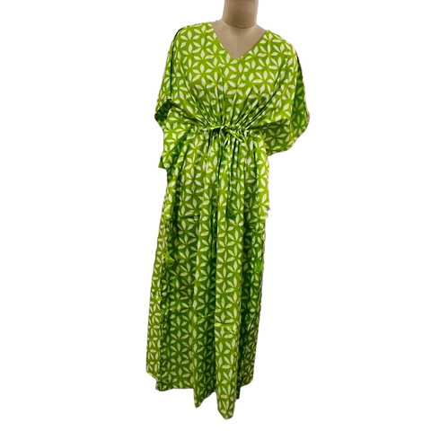 Shop Green Kaftan Dress Online at Best Price