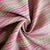 Pink Stripe With Lurex Print Cotton Slub Fabric 5443