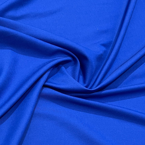 Stretch Satin Royal Blue - YES Fabrics