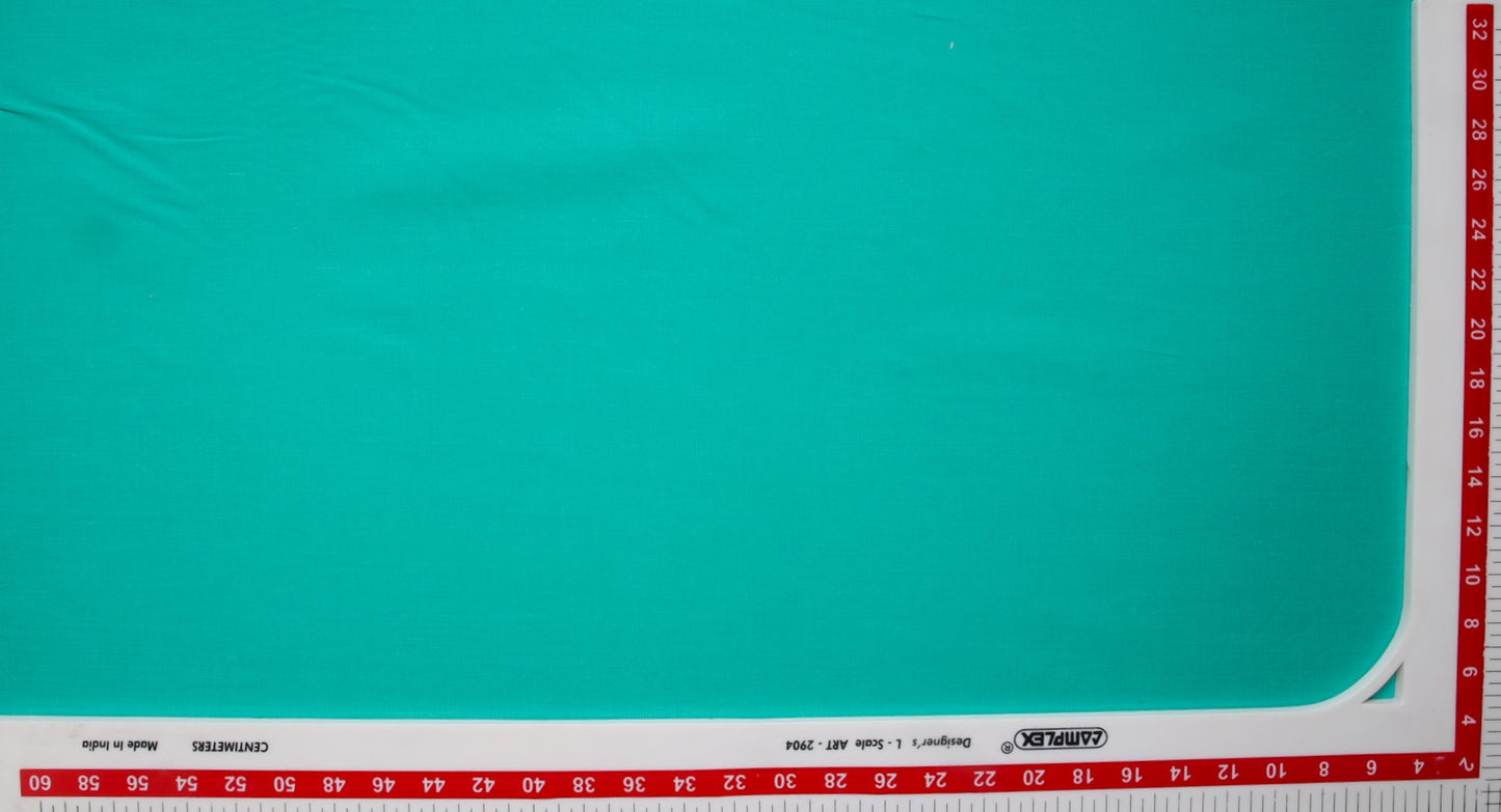 Green Solid Yarn Dyed Cotton Fabric Trade UNO