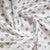 White Geometrical Print Poplin Cotton Fabric Trade UNO