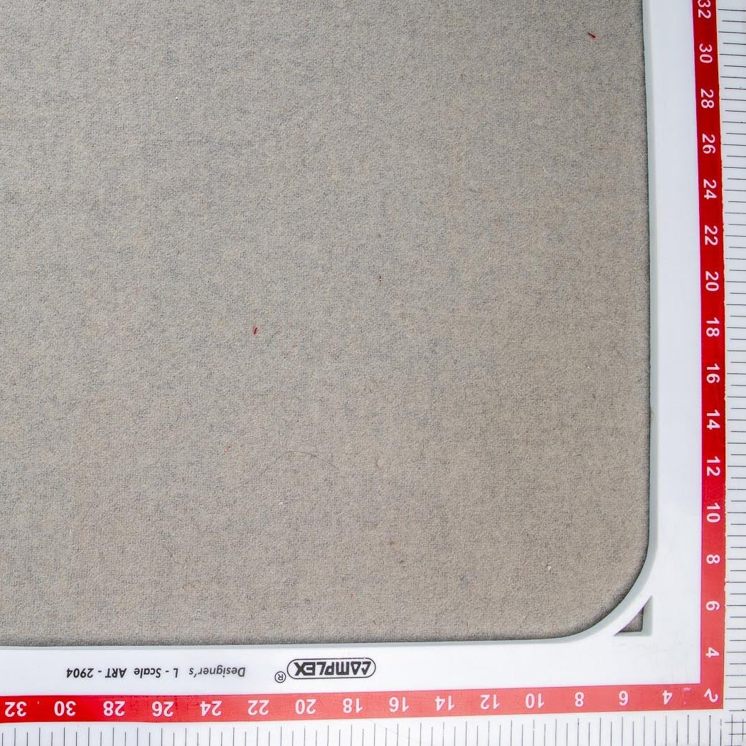 Grey Solid Felt Fabric Trade UNO