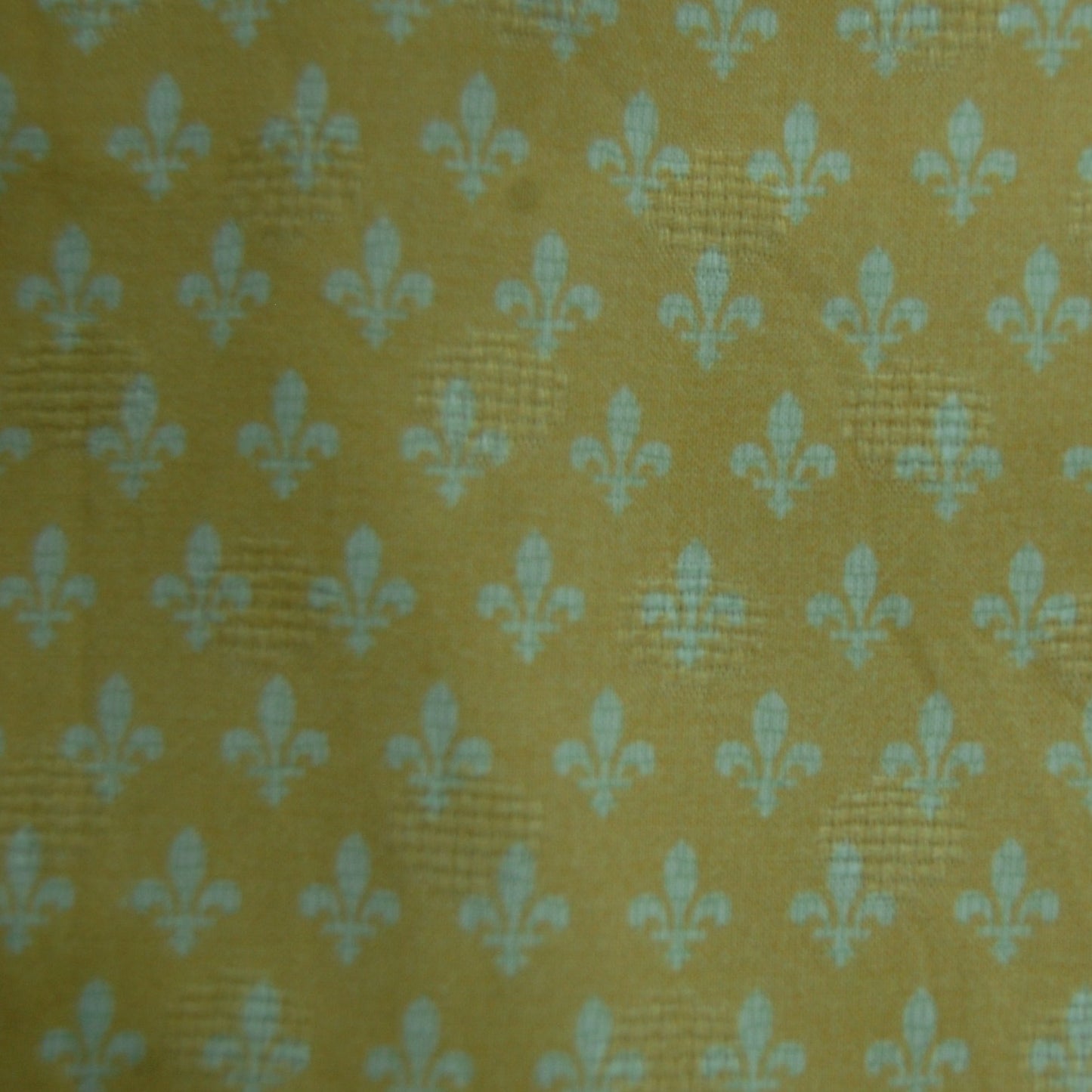 Yellow Taditional Print Viscose Dobby Fabric Trade UNO