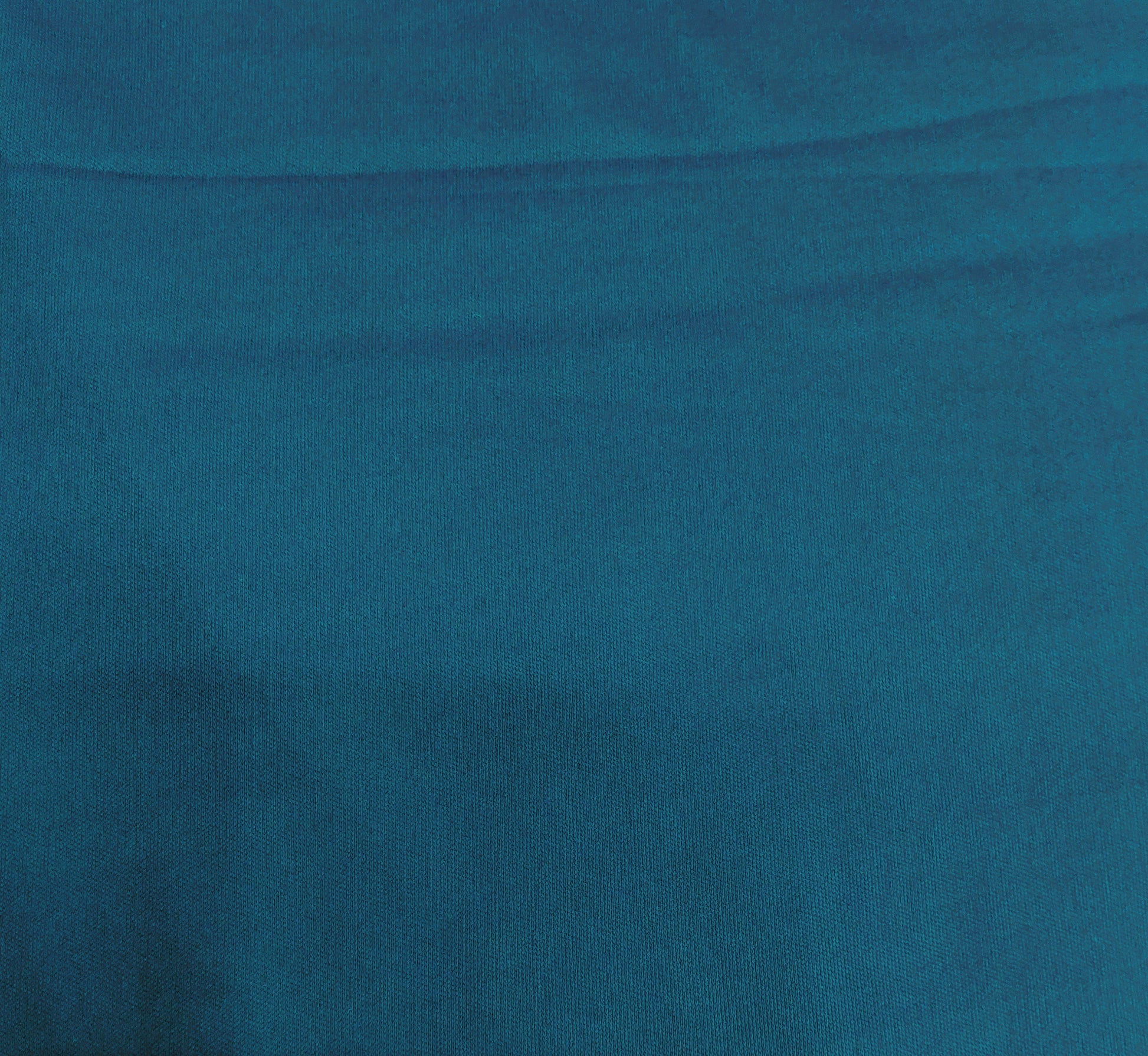 Teal Blue Solid Lycra Fabric