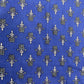 Blue Handblock Floral Print Cotton Fabric - TradeUNO