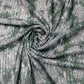 Dark Green with Light Pink Sequence Embroidery Net Lycra Fabric - TradeUNO