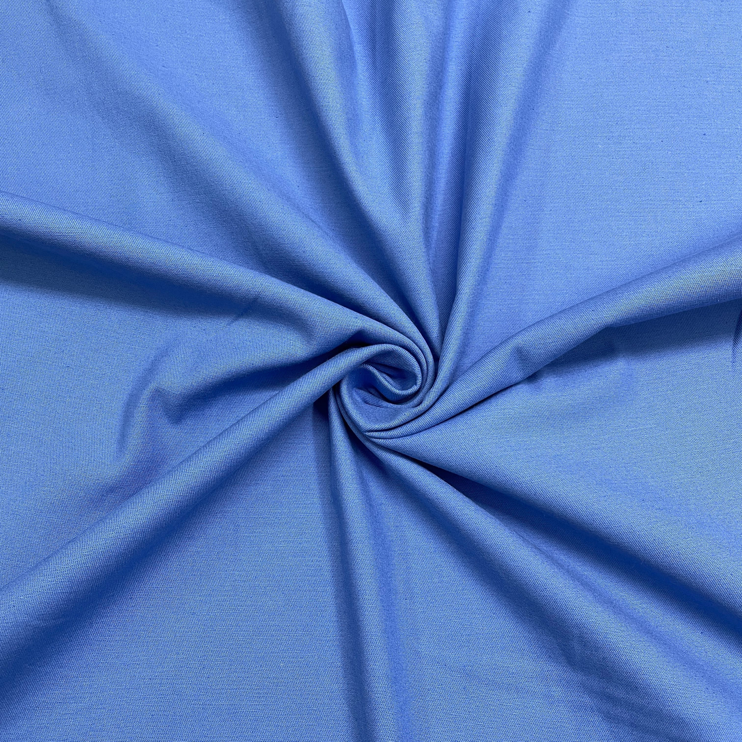Arvind Men's Cotton Denim Unstitched Stretchable Jeans Fabric (Firoza Blue,  1.30 M)